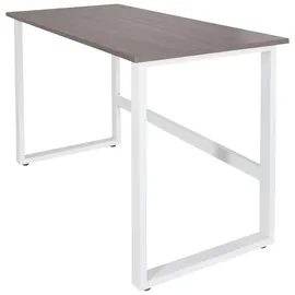 HJH Office Schreibtisch Workspace Light I Grau / Weiß