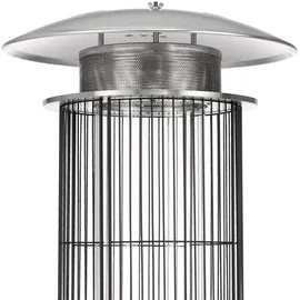 Tepro Terrassenheizer Ventura Schwarz-Edelstahl