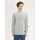 Tom Tailor DENIM Herren Strickpullover im 2-in-1-Look, grau, Uni, Gr. XXL