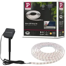 Paulmann LED Stripe Solar 3m Kunststoff inkl. Dämmerungssensor 0,3W 48lm schwarz