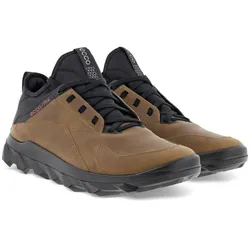 ECCO Wanderschuhe MX Low (Nubukleder, strapazierfähige Sohle, sockenartige Konstruktion) braun Herren