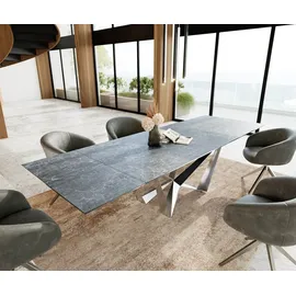 DeLife Edge 200-300 x 78 x 100 cm grau