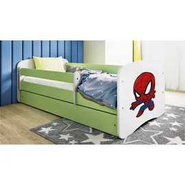 raumhirsch furniture Kinderbett Raumhirsch 80 x 180 cm Holzwerkstoff grün