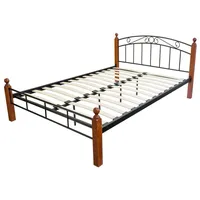 Homestyle4u Metallbett 160 x 200 cm
