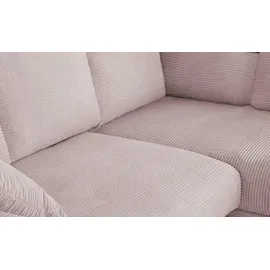 bobb Ecksofa mit Boxspringpolsterung Lisa de Luxe ¦ rosa/pink ¦ Maße (cm): B: 235 H: 90 T: 184.0