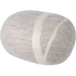 myfelt - Kieselstein Pouf Béla 3XL, hellbeige