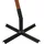 vidaXL Ampelschirm mit Mast 3,5 x 2,9 m Massivholz Tanne terrakotta 313771