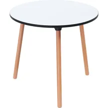 Paperflow meet powered by PAPERFLOW PALOMBA Bistrotisch weiß 80,0 x 80,0 x 75,0 cm