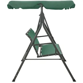 vidaXL Hollywoodschaukel Grün 170 cm 3-Sitzer