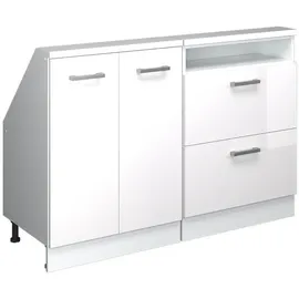 Vicco Rion 120 x 81,6 x 46 cm Weiß Hochglanz