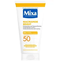 Mixa Niacinamide Bright LSF 50 Pigmentflecken vorbeugende Creme für
