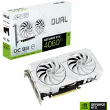 Asus Dual GeForce RTX 4060 Ti EVO White OC, DUAL-RTX4060TI-O8G-EVO-WHITE, 8GB GDDR6, HDMI, 3x DP (90YV0J4B-M0NA00)