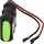 Akkuman Notleuchtenakku NiMH 3,6V 4000mAh F1x3 Baby C mit Kabel und Faston-Buchsen -4,8mm / +6,3mm