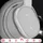 forcell F-AUDIO Kabellose Over-Ear-Kopfhörer ANC Touch Beat Bluetooth Kopfhörer 500mAh Grau