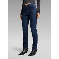 G-Star Ace 20 Slim Straight Fit Jeans Worn In Aster Blue 26 30