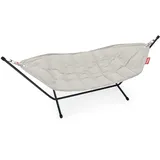Fatboy® Headdemock Superb Nebel | Bequeme Hängematte | für 2 Personen geeignet | Wasserabweisend und schmutzabweisend | UV-beständig | mit Gestell