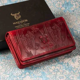 Matador VENEDIG Geldbörse Damen Portemonnaie rot