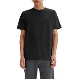 Levi s Levis Original Schwarzes T-Shirt aus Baumwolljersey-L