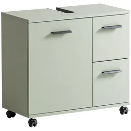 Schildmeyer Waschbeckenunterschrank 157636, Pistazie, 65,1 x 32,0 x 60,0 cm
