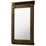 MASSIVMOEBEL24.DE Spiegel Mango 60x8x100 braun lackiert RAILWAY #463