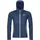 Ortovox Fleece Hoodie Blau/Weiß S
