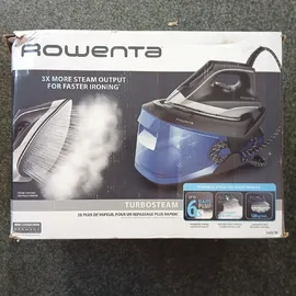 Rowenta Turbosteam VR8325 Blau/Schwarz