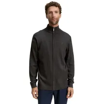 Tom Tailor Strickjacke BASIC KNIT JACKET in Schwarz | Gr.: XXL