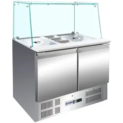 KBS Gastrotechnik KBS Saladette gerader Glasaufbau KBS 908
