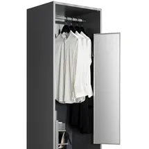 SOTech Schrankspiegel 1155 x 305 mm Anthrazit ausziehbar Schwenkbar 180°