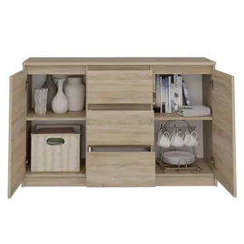 Top e shop Schubladenkommode 120 x 75 x 40 cm Braun