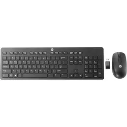 HP 230 Kabellose Maus und Tastatur-Kombination (Schwarz),DE