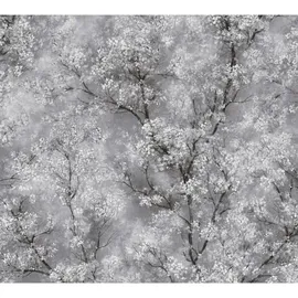 A.S. Création AS-Creation Vliestapete New Walls Bäume Leicht Strukturiert Grau Schwarz FSC®