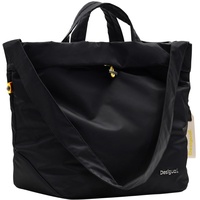 Desigual Women's PRIORI LITUANIA Accessories Nylon Shopping Bag, Black