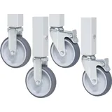 Rau Rollensatz 2 Bock- und 4 Lenkrollen