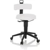 HJH Office TOP WORK FLEX PU Kunstleder Weiß