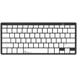 LogicKeyboard Mac Bluetooth Braille-Tastatur Mini-Layout