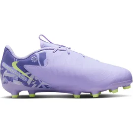 Nike Phantom GX 2 Academy FG/MG Fußballschuhe Kinder 500 - purple agate/barely volt 36