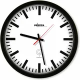 Peweta Funkwanduhr 35 cm 350 mm schwarz