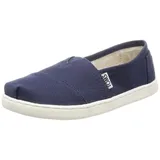 TOMS ALPARGATA Espadrille Canvas Unisex Kinder,NAVY, 33 EU