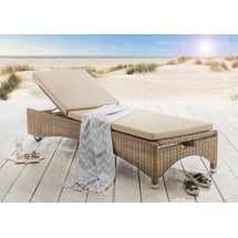 Destiny Bolivar Low Rolliege 200 x 72 x 55 cm beige natur