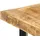 vidaXL Bartisch 150 x 70 x 107 cm Braun