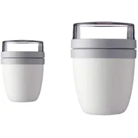Mepal - Lunchpot Ellipse Duo Pack - Praktischer Müslibecher,
