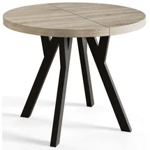 alpi möbel OVO Ø 90-190 cm Sonoma