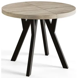 alpi möbel OVO Ø 90-190 cm Sonoma