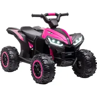 Homcom Kinder-Elektroquad 12V Elektro Quad rosa (1-tlg)