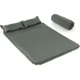 Costway Campingmatte Selbstaufblasend 2 Personen Grün