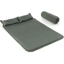Costway Campingmatte Selbstaufblasend 2 Personen Grün