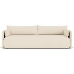 Offset Dreier-Sofa cremefarbig