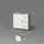 livinity Waschbeckenunterschrank Eisak 60 x 60 x 33 cm Braun/Weiß
