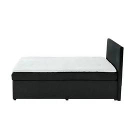 Möbel Kraft Boxspringbett 167 x 104 cm H3 Schwarz